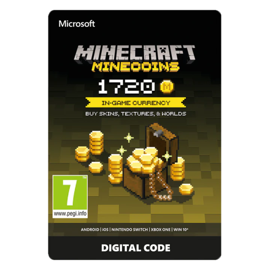 MicrosoftMinecraft1720MineCoinsESDZA DigitalCode | Shop from Braintree
