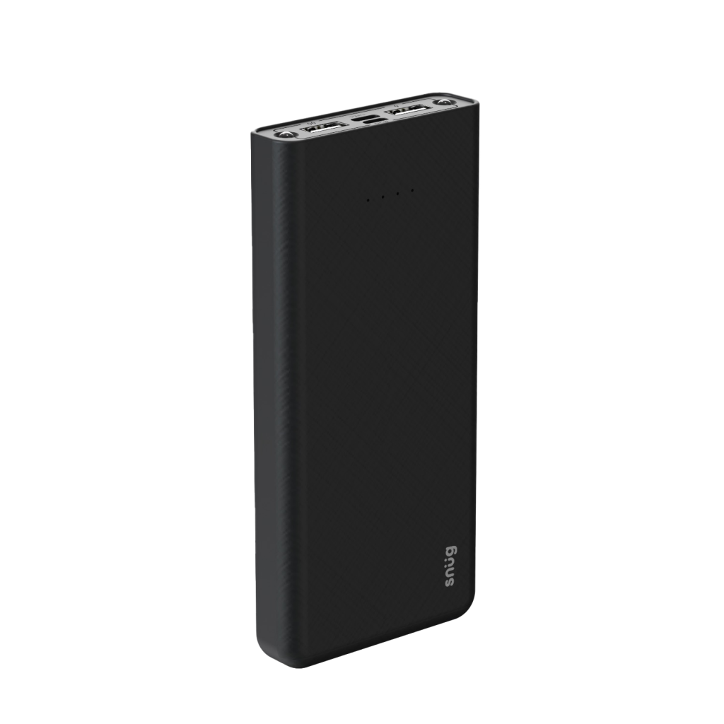 Snug 10 000mAh Powerbank With 4 Cables Built In BlackArtboard 2 | Shop from Braintree
