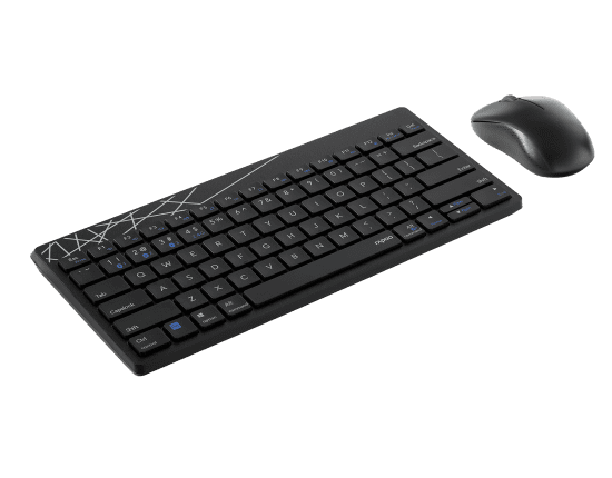 Rapoo 8000M Multi Mode Wireless Keyboard and Mouse Combo 2 | Shop from Braintree