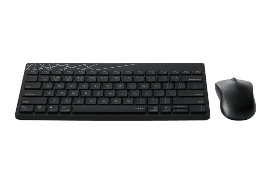 Rapoo 8000M Multi Mode Wireless Keyboard and Mouse Combo 3 | Shop from Braintree