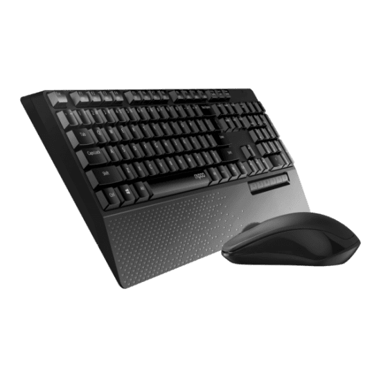 Rapoo X1960 Wireless Keyboard and Mouse - Black - Image 3