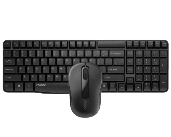 Rapoo X1800s Wireless Mouse Keyboard Combo Black 1 removebg1 | Shop from Braintree