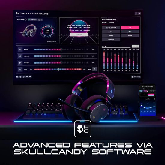 Skullcandy PLYR Multiplatform Wireless Gaming Headset Black Digihype 8 | Shop from Braintree