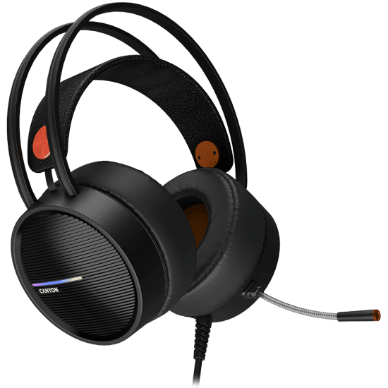 CANYON headset Interceptor GH 8A Black Orange 2 | Shop from Braintree