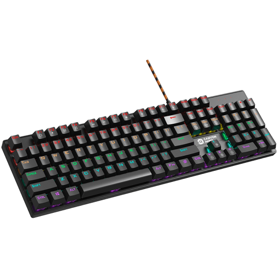 CANYON keyboard Deimos GK 4 Rainbow US Wired Black 2 | Shop from Braintree