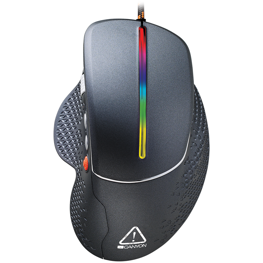 CANYON mouse Apstar GM-12 RGB 6 buttons Wired - Dark Grey