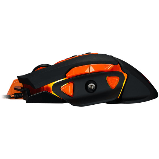 CANYON mouse Hazard GM 6 LED Wired Black Orange 4 | Shop from Braintree