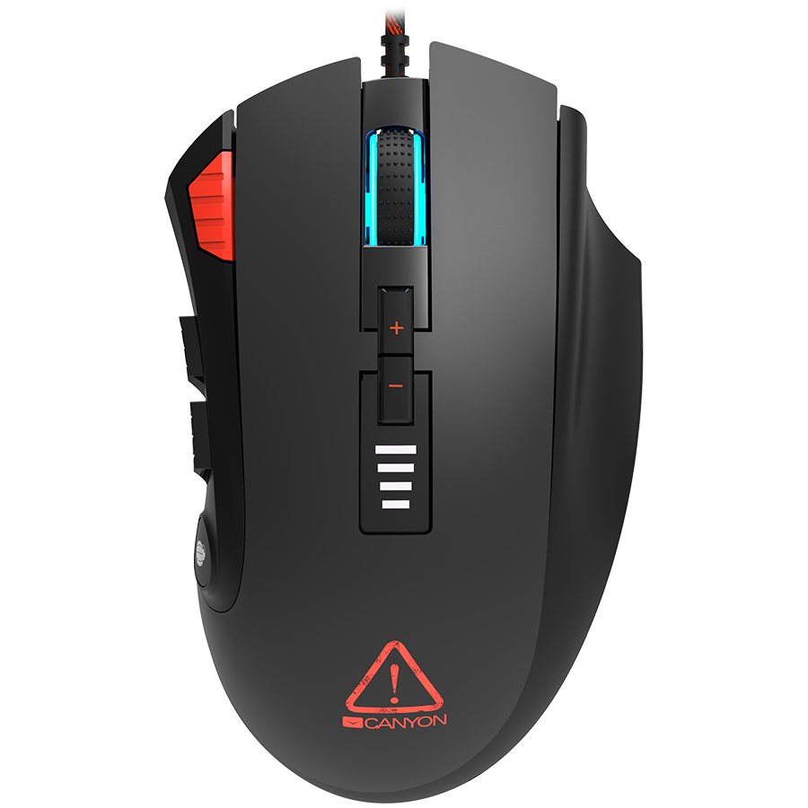 CANYON mouse Merkava GM-15 RGB 12 buttons Wired - Black