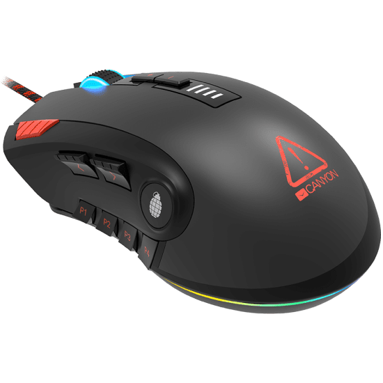 CANYON mouse Merkava GM 15 RGB 12buttons Wired Black 4 | Shop from Braintree