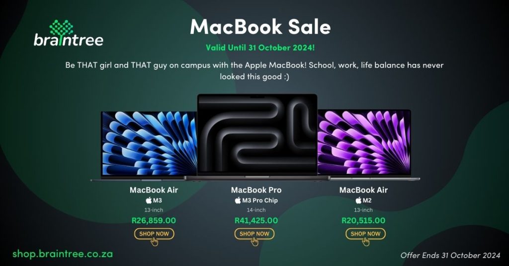 Lance Macbook Sale Campain Facebook 1200x628 px | Shop from Braintree