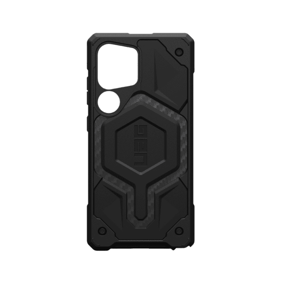 UAG Monarch Case – Samsung Galaxy S25 Ultra – Carbon Fibre