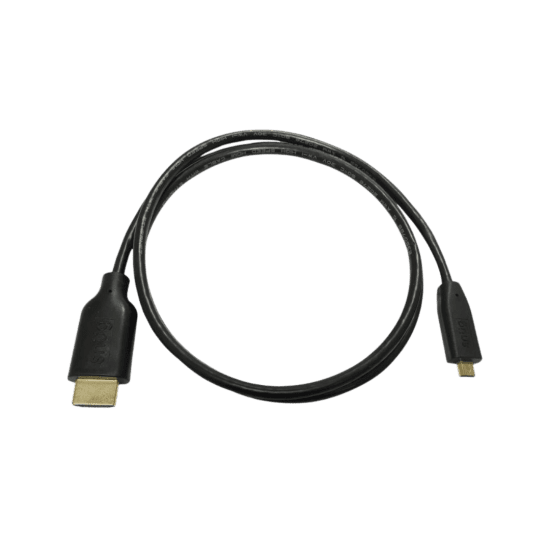 Snug Micro HDMI Cable TV Lead - Black