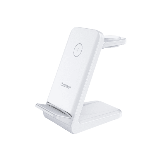 Choetech Fast Wireless 4 In 1 Magnetic Charging Stand T608-F 15W – White