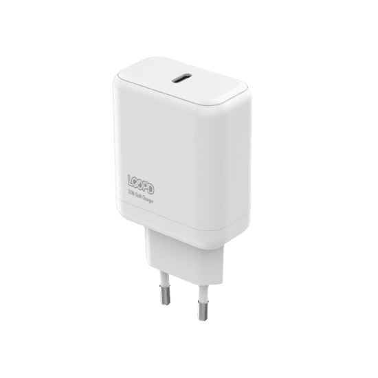 LOOPD 1 Port PD Wall Charger 33W – White