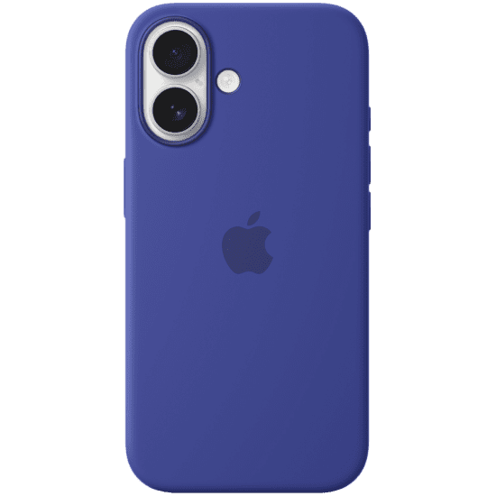 iPhone 16 Silicone Case with MagSafe - Ultramarine, Model A3313