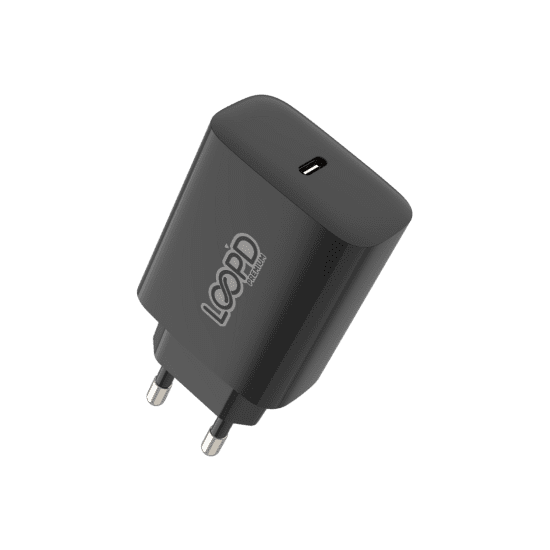 LOOPD 1 Port PD Home Charger 20W – Black - Image 4
