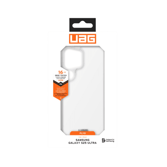 UAG Plyo Case – Samsung Galaxy S25 Ultra – Ice