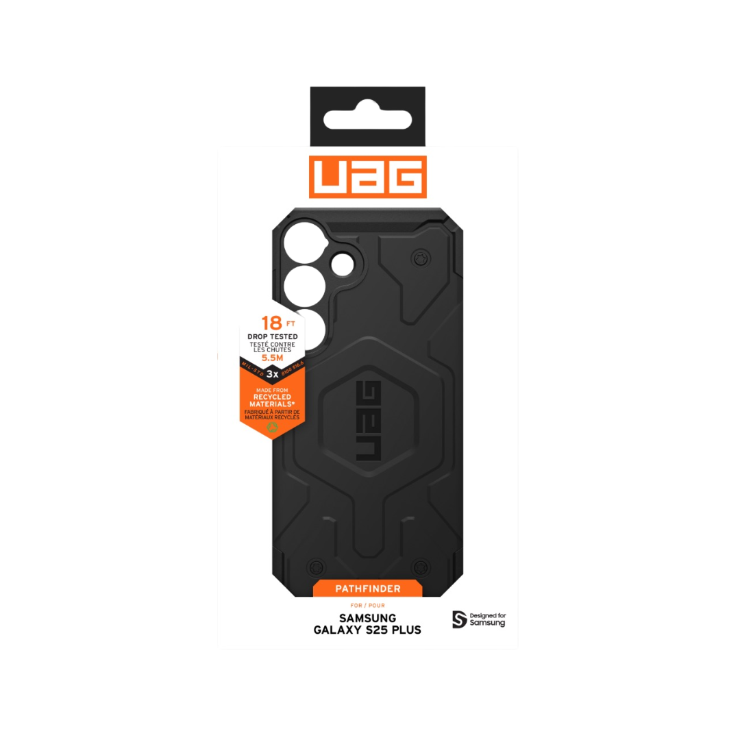 UAG Pathfinder Case – Samsung Galaxy S25+ – Black - Image 7