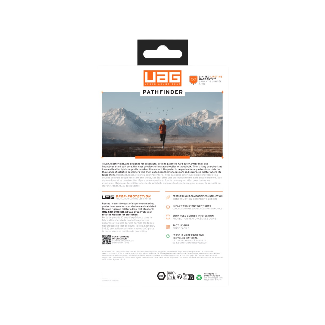 UAG Pathfinder Case – Samsung Galaxy S25+ – Black - Image 8