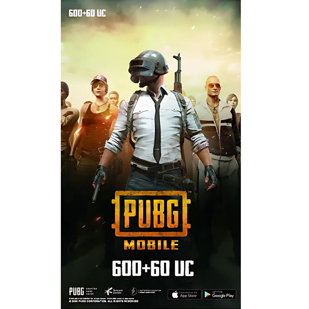 PUBG Mobile Unknown Cash - 600 + 60 UC