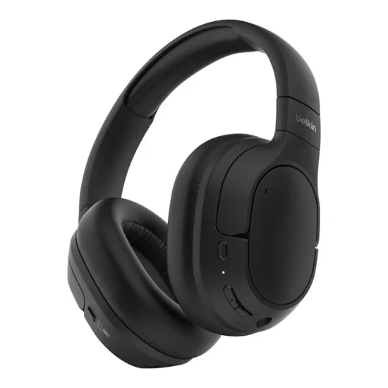 Belkin SoundForm Isolate Noise Cancelling Headphones - Black