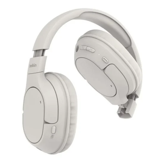 Belkin SoundForm Surround Wireless Over-Ear Headphones Sand 