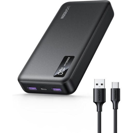 UGREEN 20000mAh PD 20W Powerbank - Black