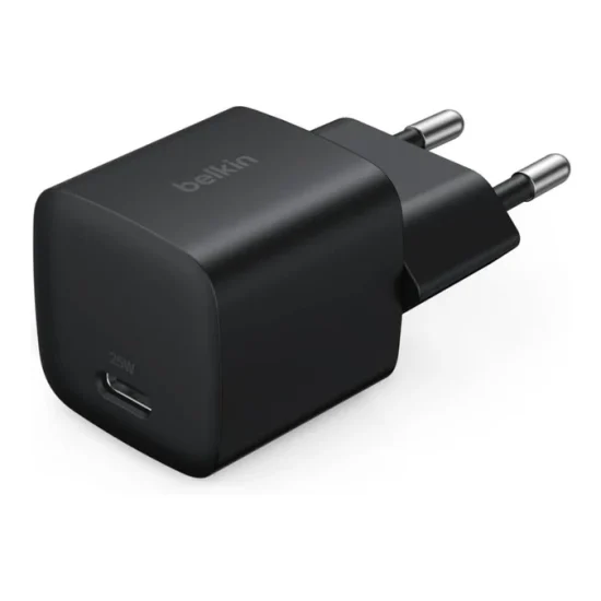 Belkin 25W USB-C Fast Charging Wall Charger Black