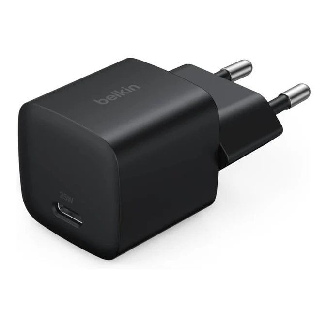 Belkin 25W USB-C Fast Charging Wall Charger Black