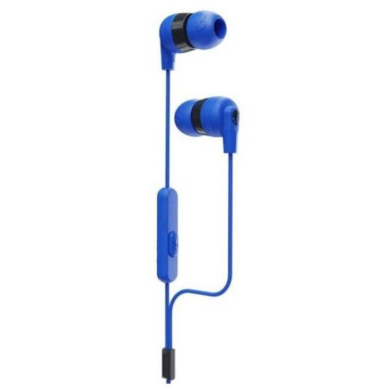 Skullcandy Ink'D+ Wired In-Ear Earphone with Mic - Cobalt Blue