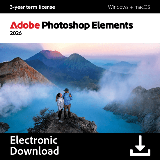 Adobe Photoshop Elements 2026 3Y ESD ZA