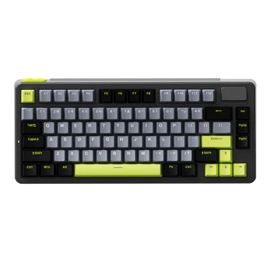 RAPV V700DIY-75 MM WLS Mechanical Keyboard - BLACK,GREY,GREEN