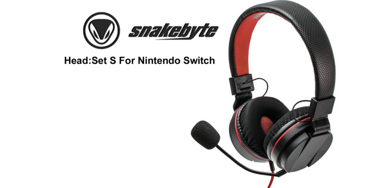 SNAKEBYTE Nintendo Switch HEADSET S