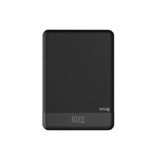 Snug 5000mAh Magnetic Powerbank - Black