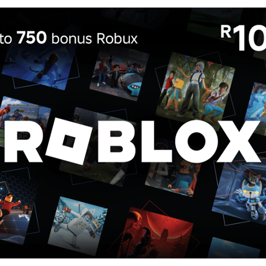 Roblox Gift Card Digital Code R1000 ZA