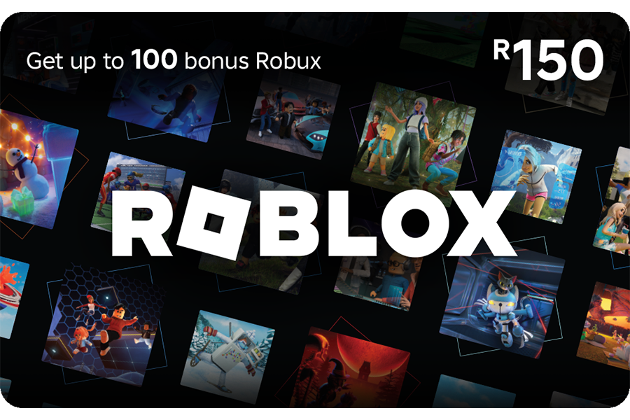 Roblox Gift Card Digital Code R150 ZA