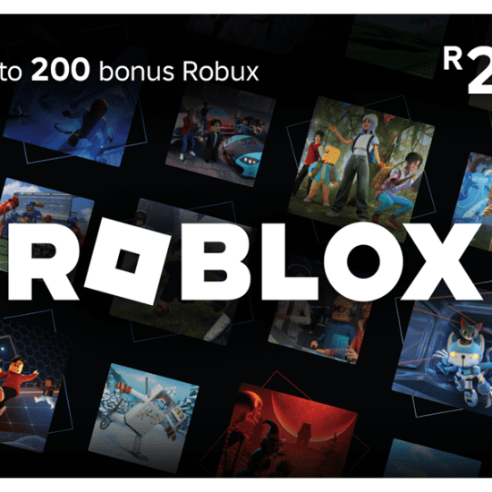Roblox Gift Card Digital Code R250 ZA