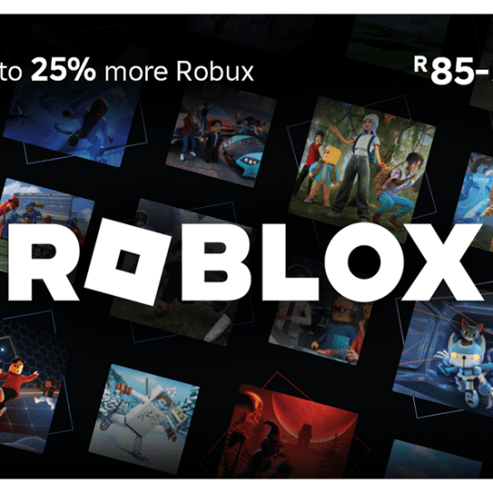 Roblox Gift Card Digital Code R85 - R3500 ZA