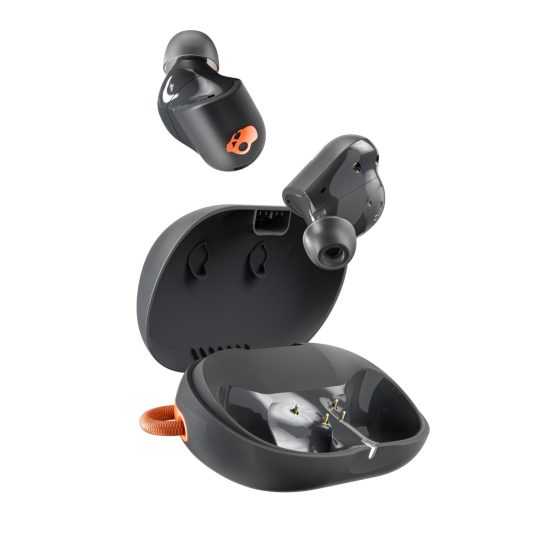 Skullcandy Sesh® ANC Active True Wireless Earbuds – Black/Orange