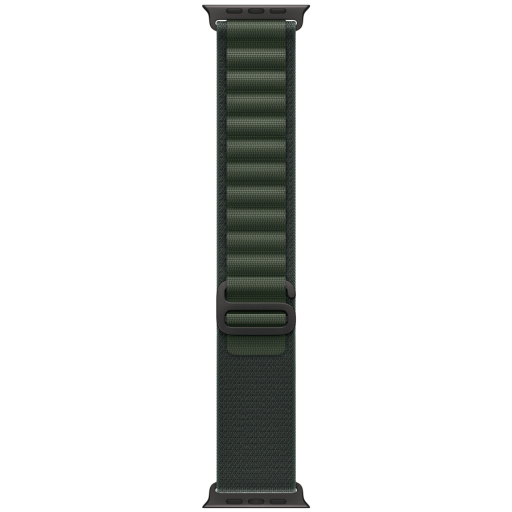 APPLE — 49mm Dark Green Alpine Loop - Small - Black Titanium Finish