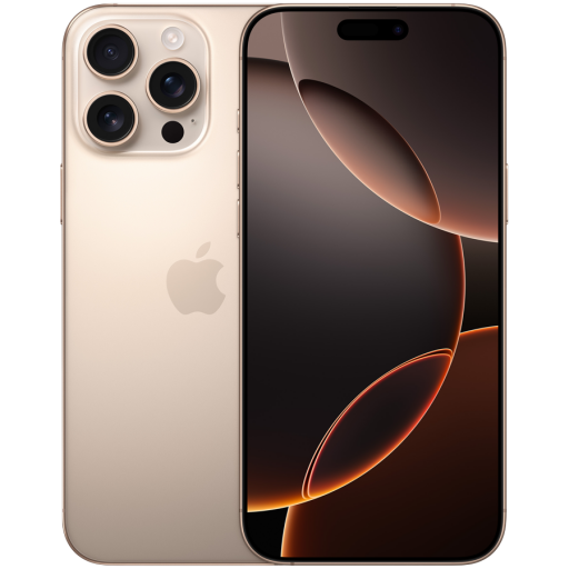 APPLE — Out of Box iPhone 16 Pro Max 256GB Desert Titanium,Model A3296