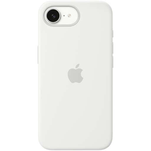 APPLE — iPhone 16e Silicone Case – White