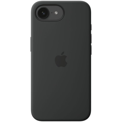APPLE — iPhone 16e Silicone Case – Black
