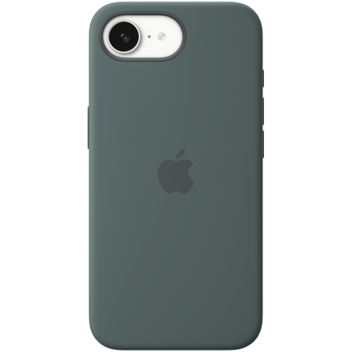 APPLE — iPhone 16e Silicone Case – Lake Green