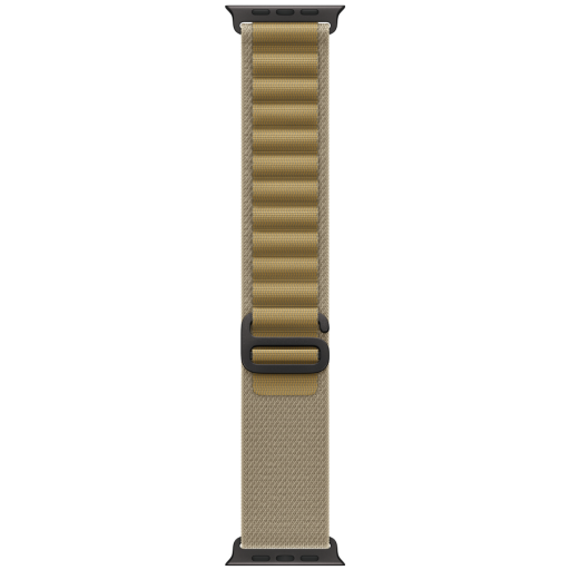 APPLE — 49mm Tan Alpine Loop - Large - Black Titanium Finish