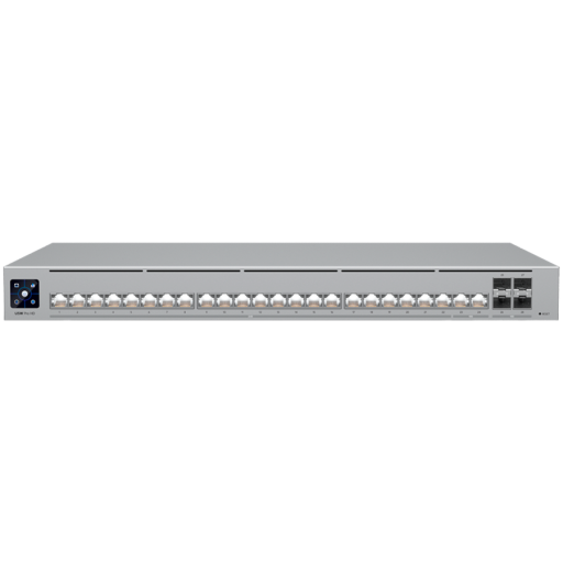 Ubiquiti Layer 3 Etherlighting switch USW-PRO-HD-24-EU, (22) 2.5 GbE, (2) 10 GbE ports, (4) 10G SFP+…