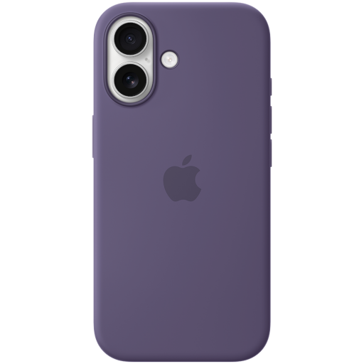 APPLE — iPhone 17 Silicone Case with MagSafe - Purple Fog,Model A3558