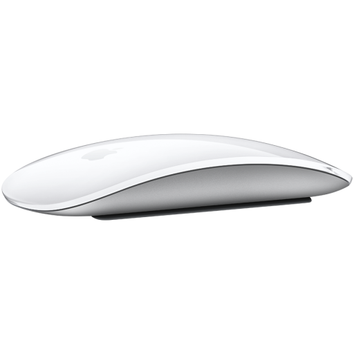 APPLE — Magic Mouse - White Multi-Touch Surface,Model A3204