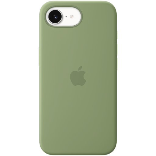 APPLE — iPhone 17e Silicone Case with MagSafe - Light Moss,Model A3646