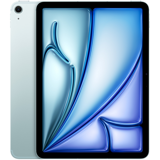 APPLE — 11-inch iPad Air M4 Wi-Fi + Cellular 128GB - Blue,Model A3460